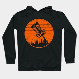 Disc golf silhouette vector design Hoodie